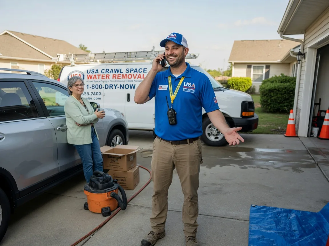 Crawl Space Water Removal Mcclure, IL FAQs